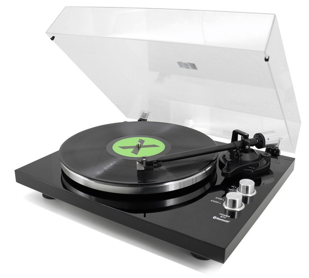 Soundmaster PL790SW Plattenspieler Schwarz Manuell Plattenspieler