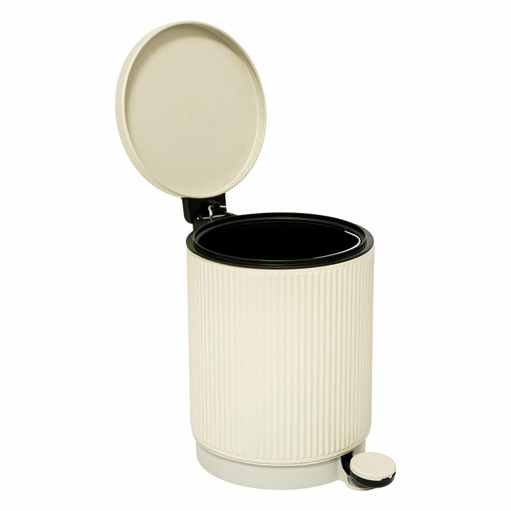 5five Simply Smart Mülleimer Onyx Beige 5 L