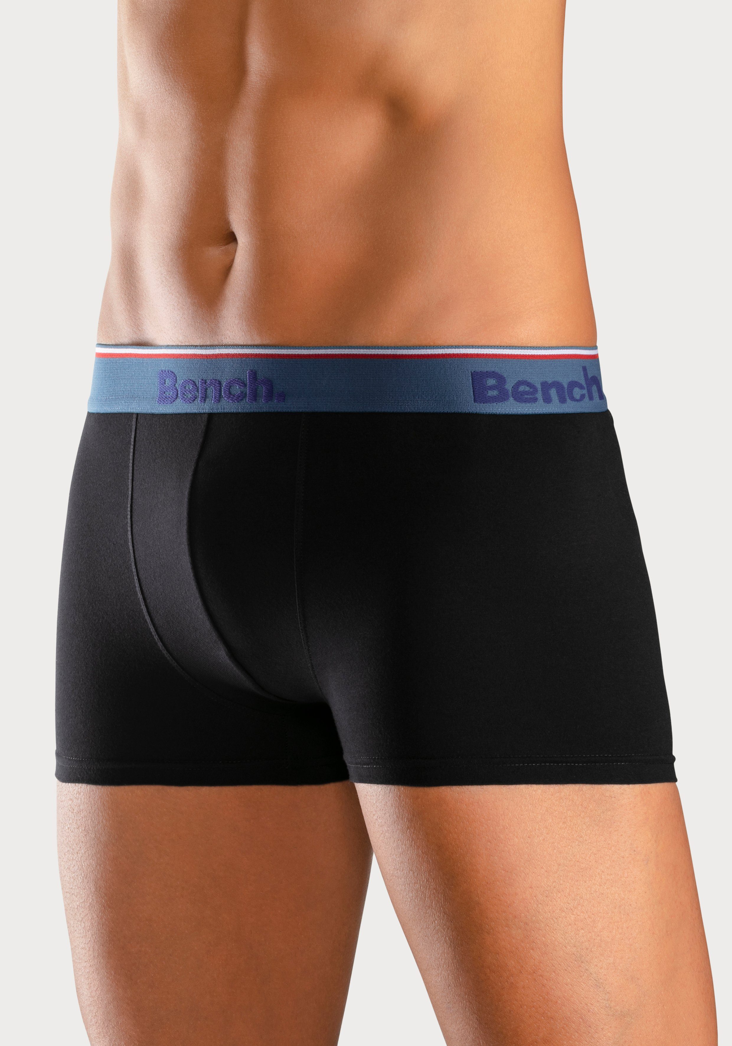 Bench. Boxer Boxershorts für Herren (Packung, 4-St) Unterhosen aus Baumwoll-Mix