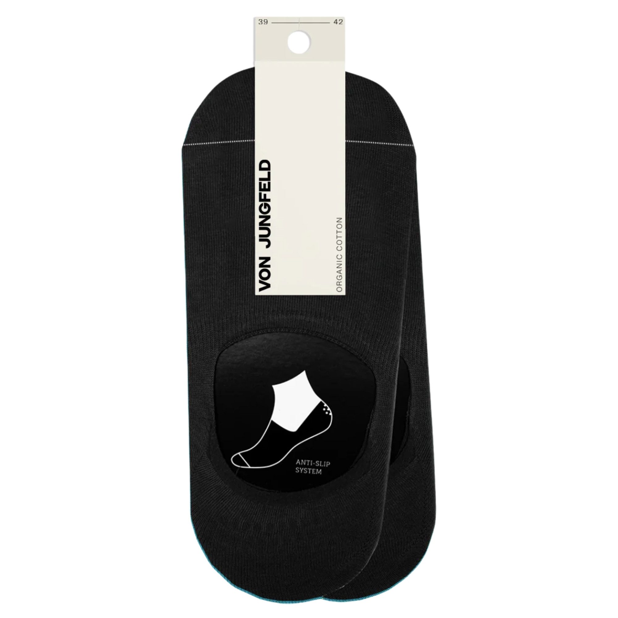 Füßlinge Doppelpack Bio-Baumwolle 35-46 Unisex