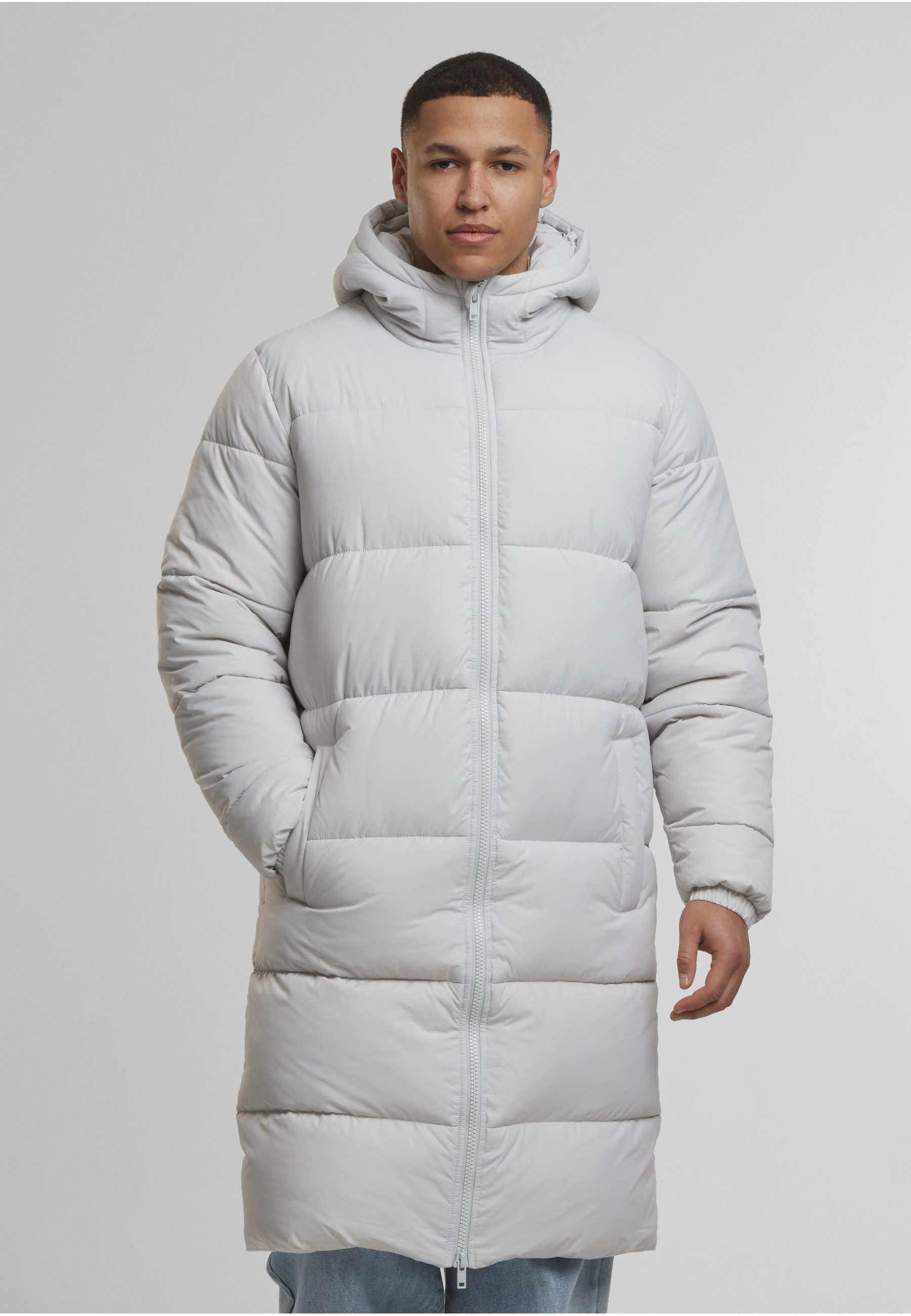 URBAN CLASSICS Winterjacke Urban Classics Mens Long Puffer Coat (1-St) – Bild 3 von 5