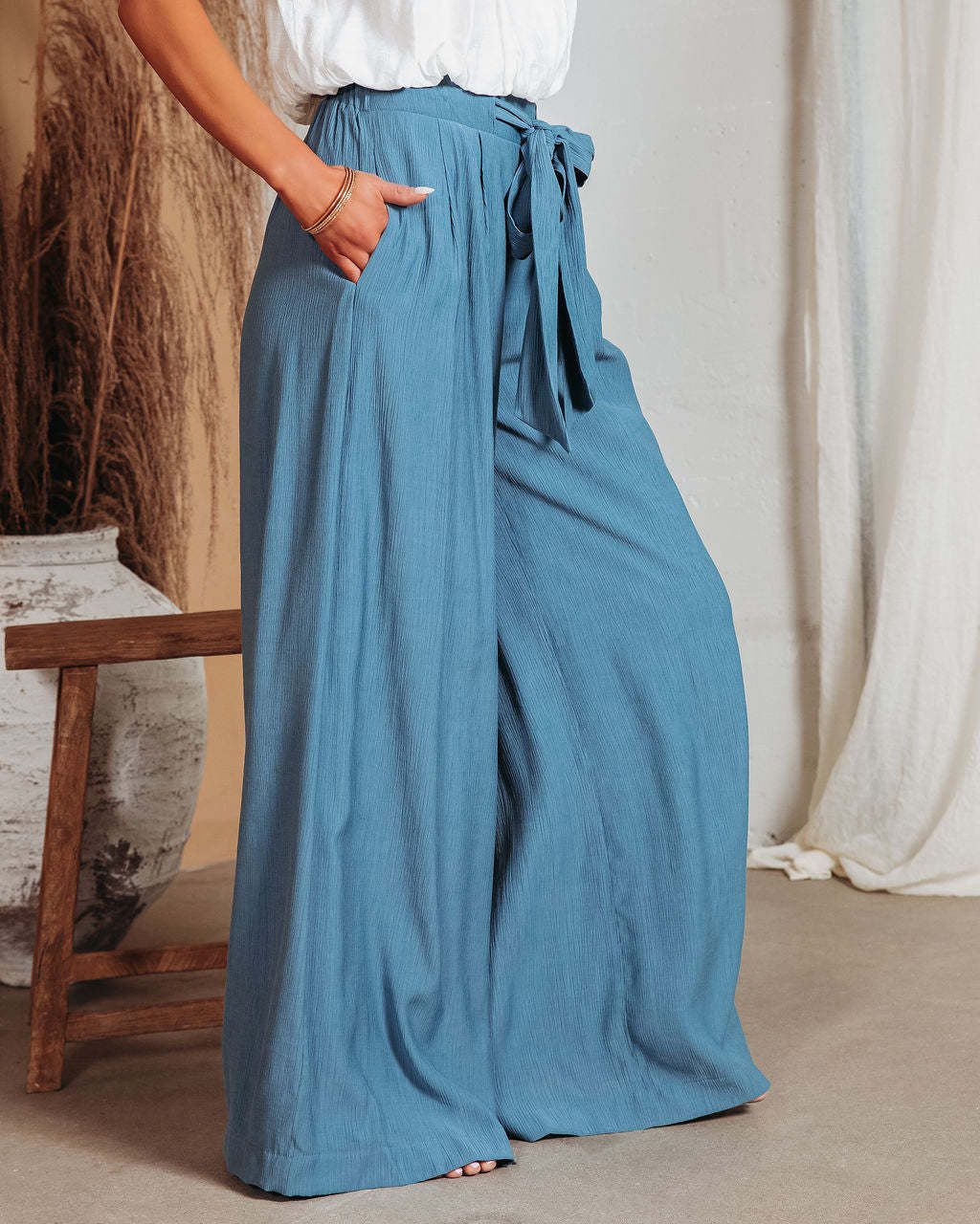 Blusmart Palazzohose Weite Sommerhose für Damen günstig online kaufen