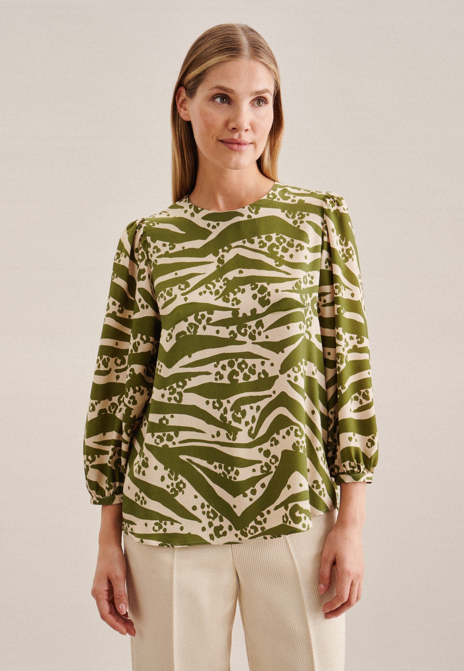 seidensticker Tunika Schwarze Rose