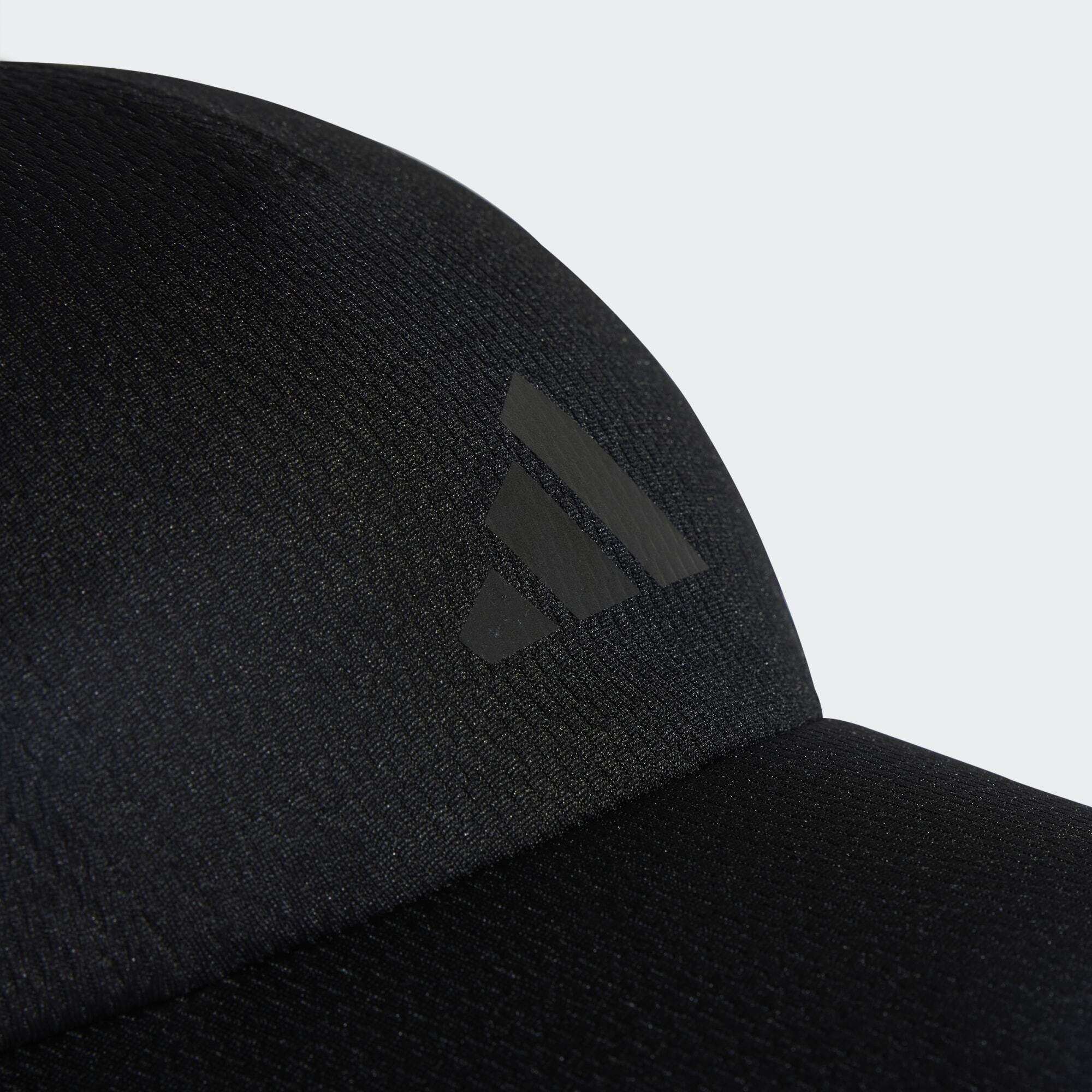 Cap FOUR-PANEL Baseball AEROREADY Performance Black / Reflective KAPPE RUNNING Black adidas MESH