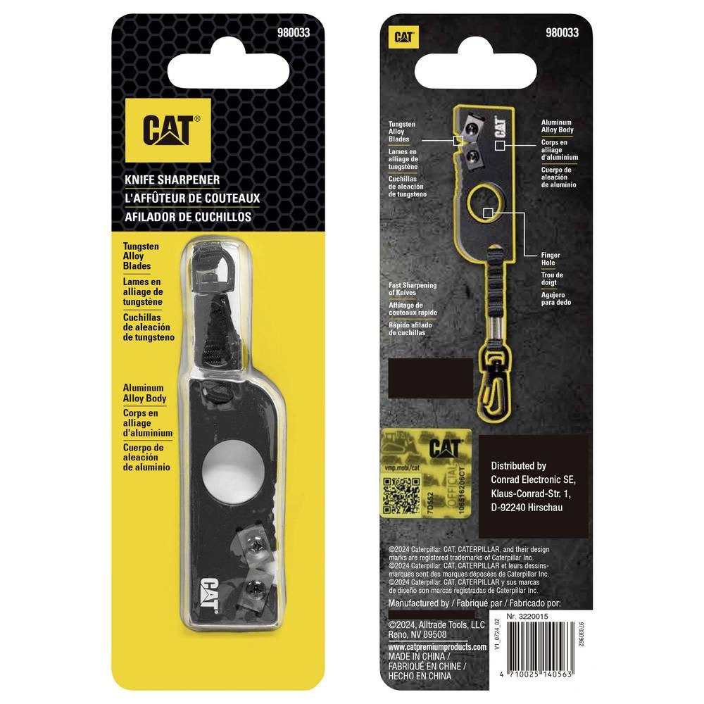 CAT Taschenmesser Schlüsselanhänger-Messerschärfer 980033