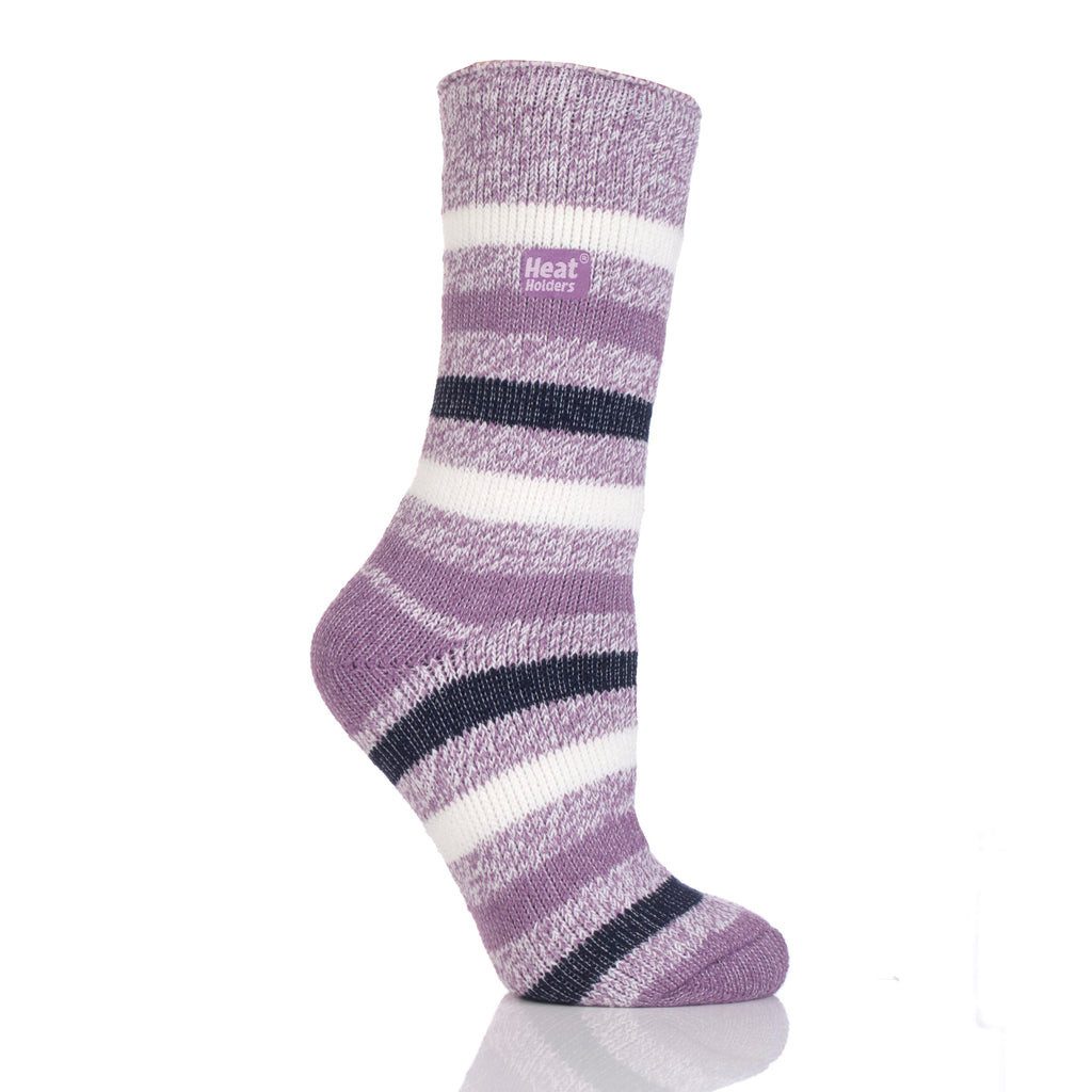 Heat Holders Thermosocken Damen gestreift