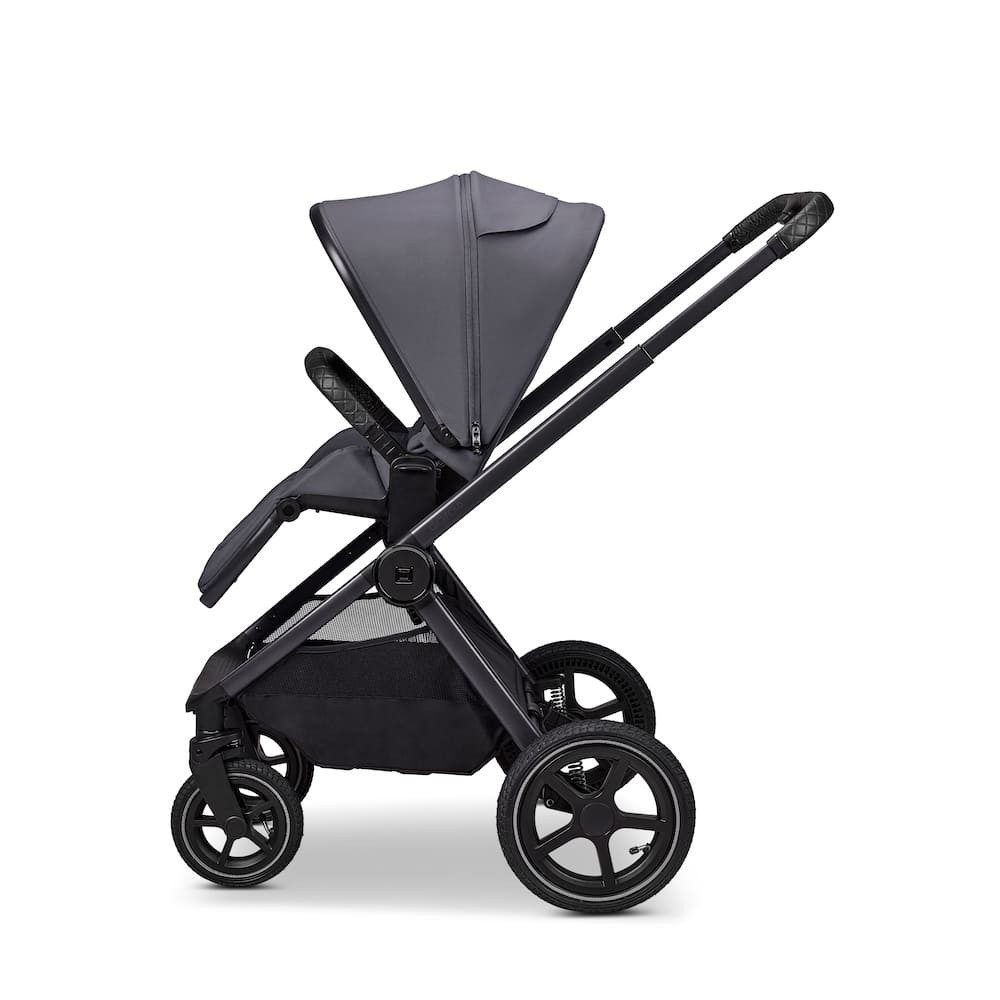 Moon Kombi-Kinderwagen Gio Fold Air Kombikinderwagen, Gestell und Babywanne mit einem Handgriff zusammenfaltbar