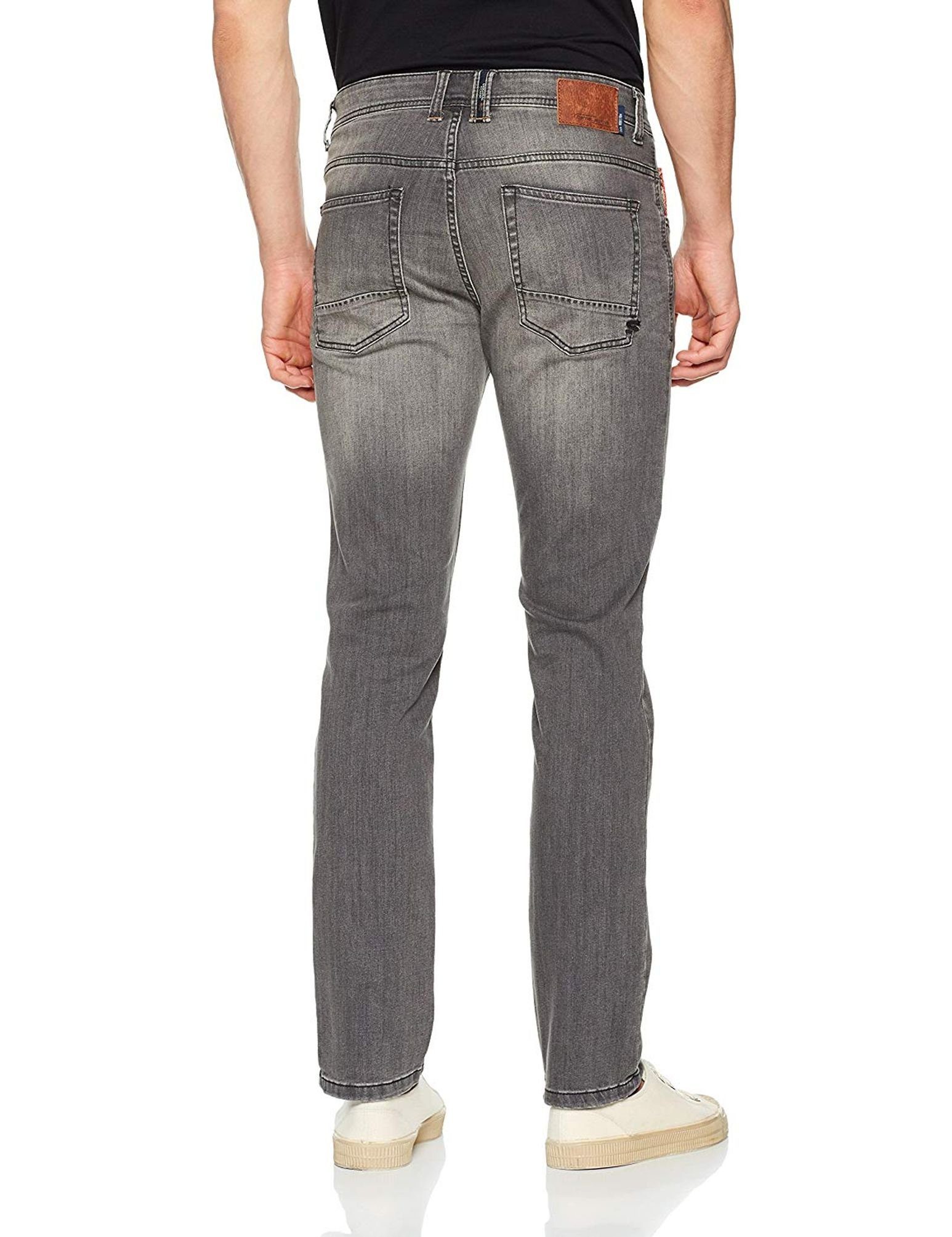Camel Active Herren Jeans Madison – Slim Fit, Stretchdenim, Black, 88