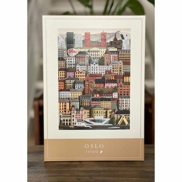 Martin Schwartz Puzzle Oslo 50 x 70 cm, 1000 Puzzleteile