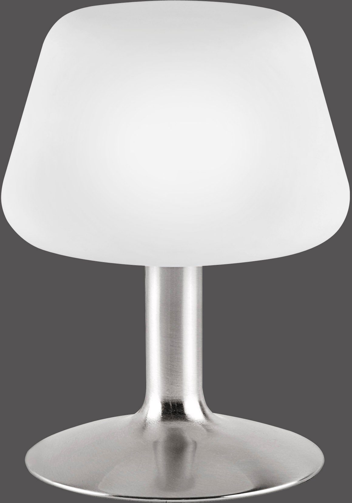 Paul Neuhaus LED Tischleuchte 3-Stufen Till, Warmweiß, LED Touchdimmer Dimmfunktion, wechselbar
