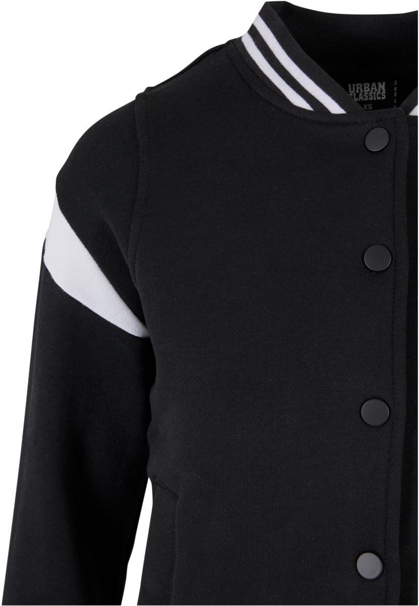 URBAN CLASSICS Outdoorjacke Ladies Inset College Sweat Jacket Collegejacke Damen