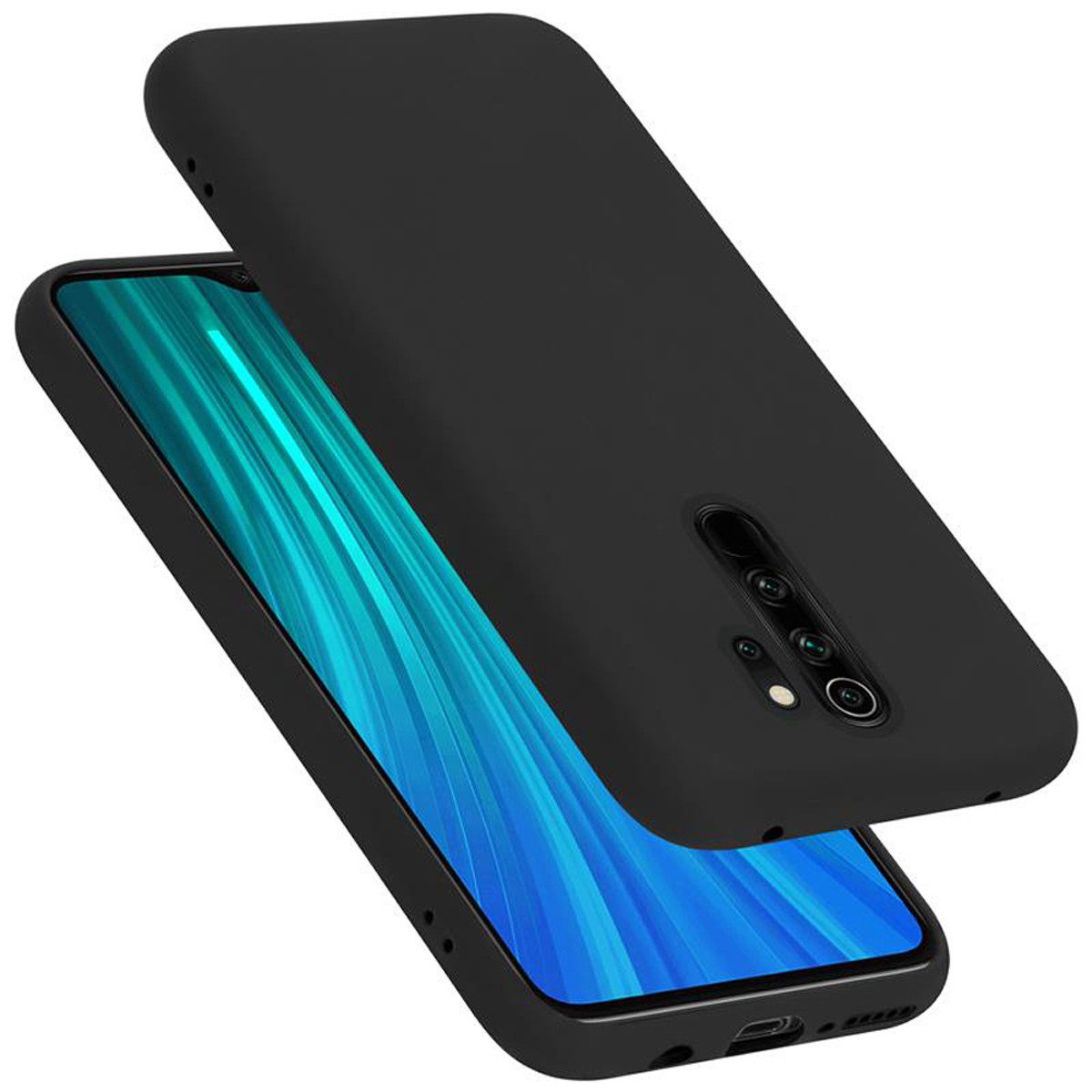 Cadorabo Handyhülle für Xiaomi RedMi NOTE 8 PRO Hülle Xiaomi RedMi NOTE 8 PRO, Flexible Hülle TPU Silikon Schutzhülle Back Cover Case