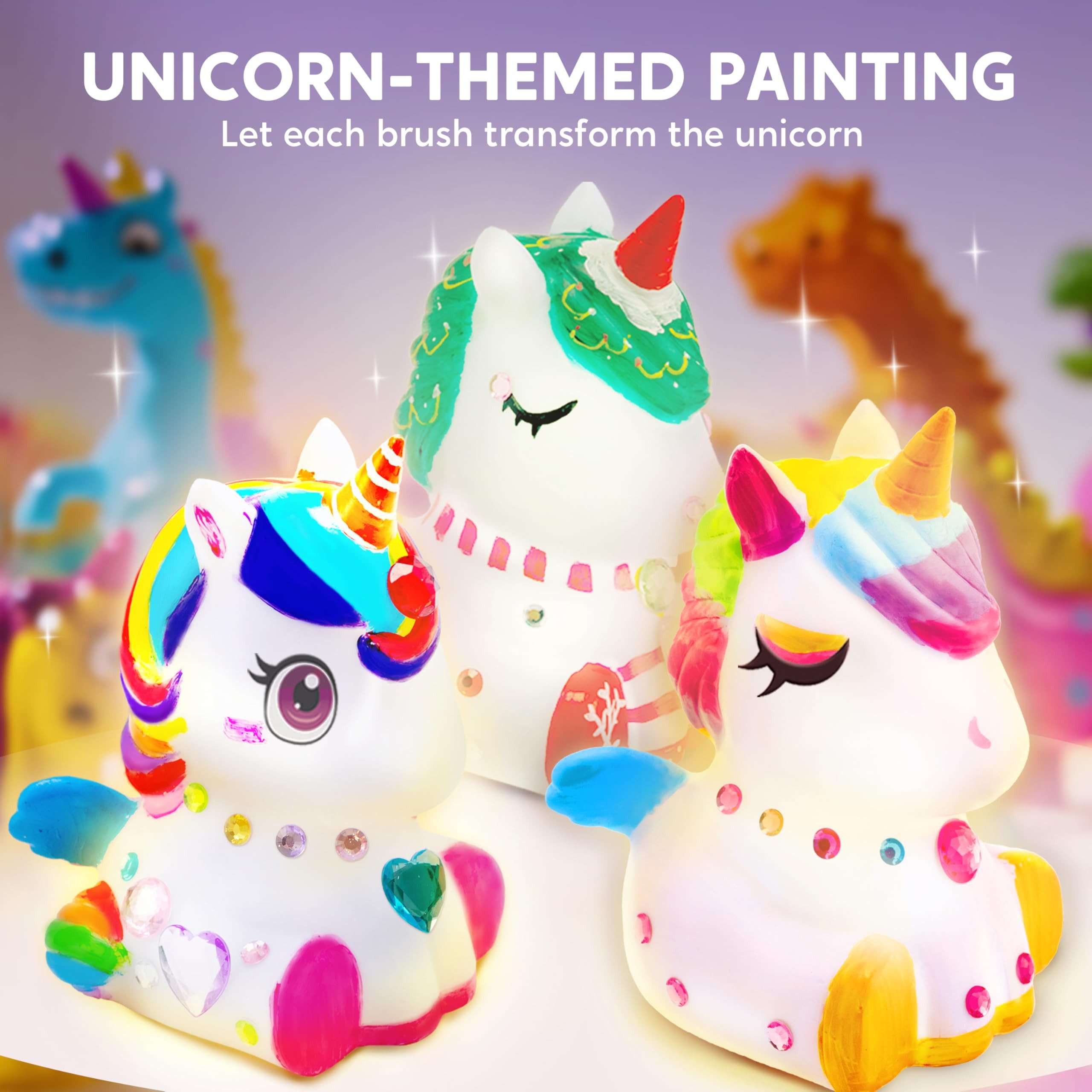 Klever Kits Bastelscheren Klever Kits Einhorn Lampe Bastelset Kinder ab 6+ jahre, (1-tlg)