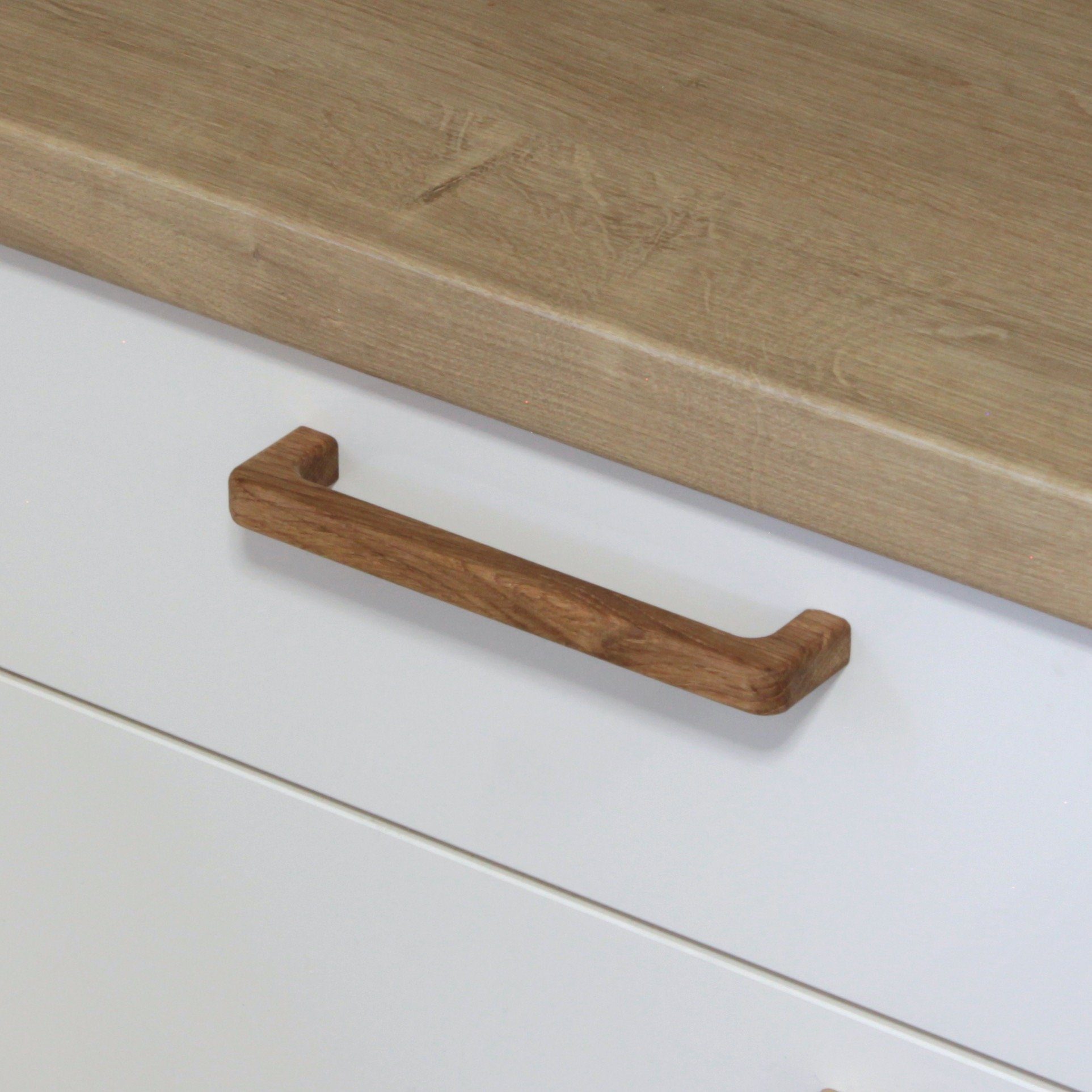ekengriep Мебельgriff 353, Holzgriff aus Eiche für Küche, IKEA Schrank, Schubladen usw.