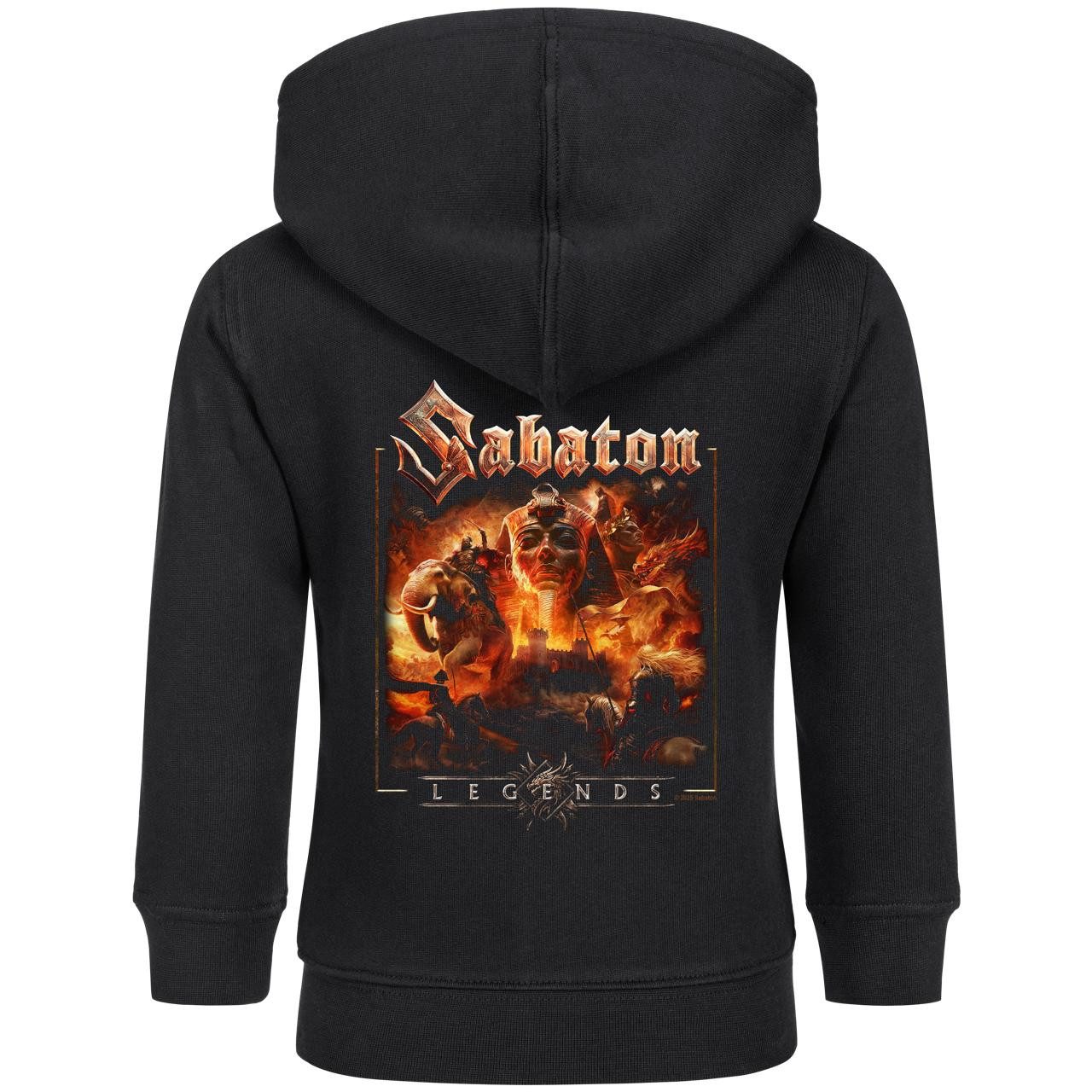Metal Kids Kapuzensweatjacke mit Sabaton (Legends) Aufdruck für Babys (0–24 M)