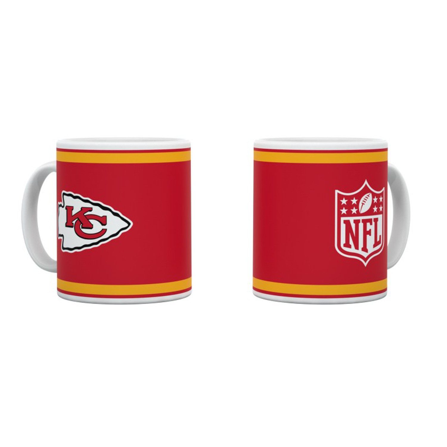 Kansas City Chiefs Becher Kansas City Chiefs NFL Tasse "Kickoff" 330 ml - rot, Keramik