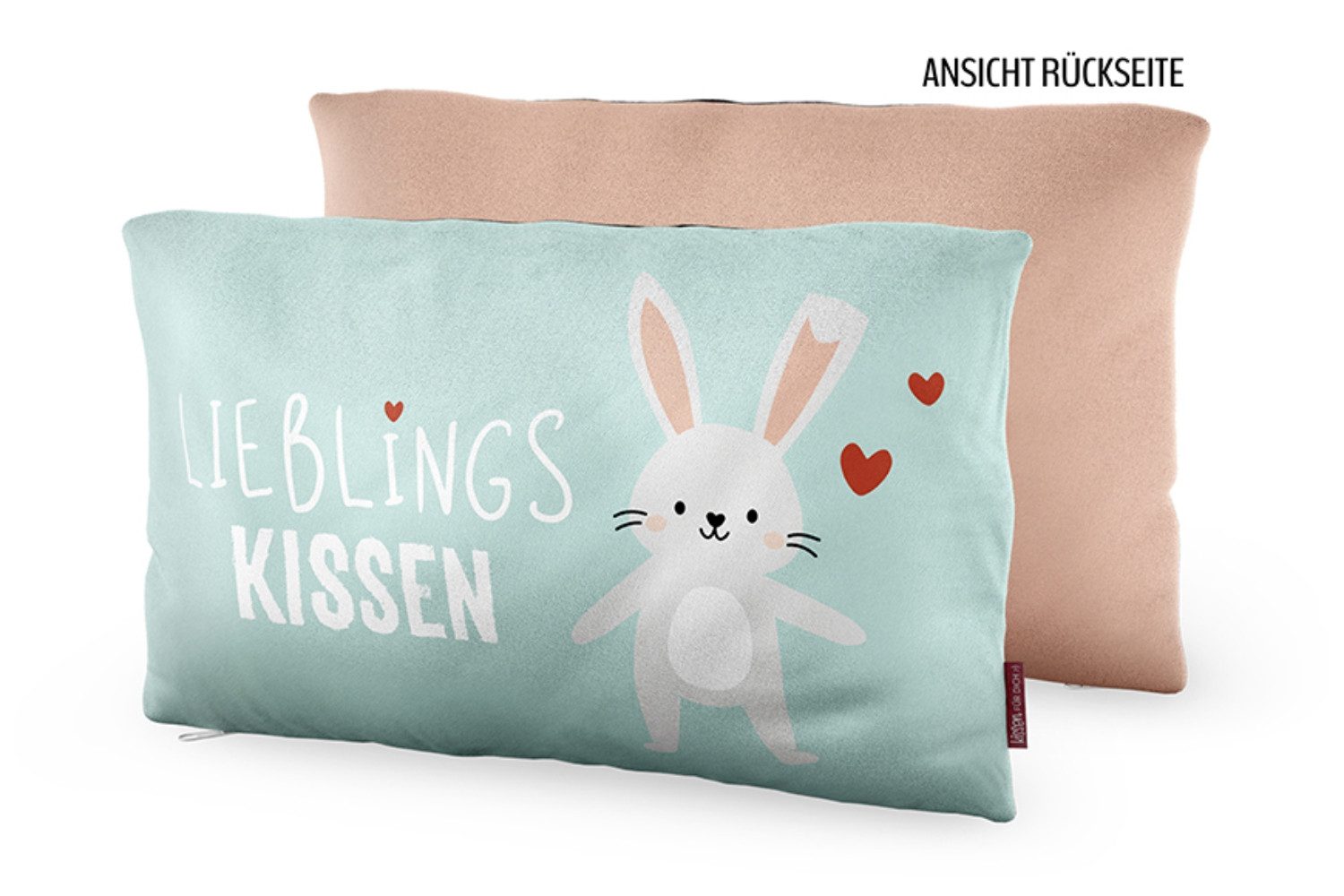 La Vida Geschenk für Dich Dekokissen La Vida Dekokissen "Lieblingskissen", Kissenhülle mit Füllung