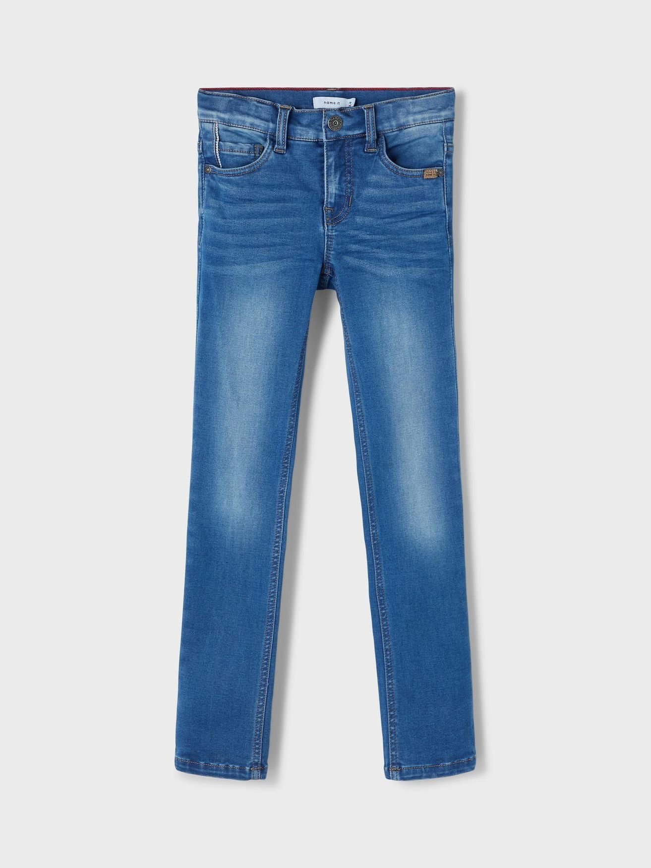 Name It Regular-fit-Jeans Stretch Jeans Slim Fit NKMTHEO 5459 in Blau