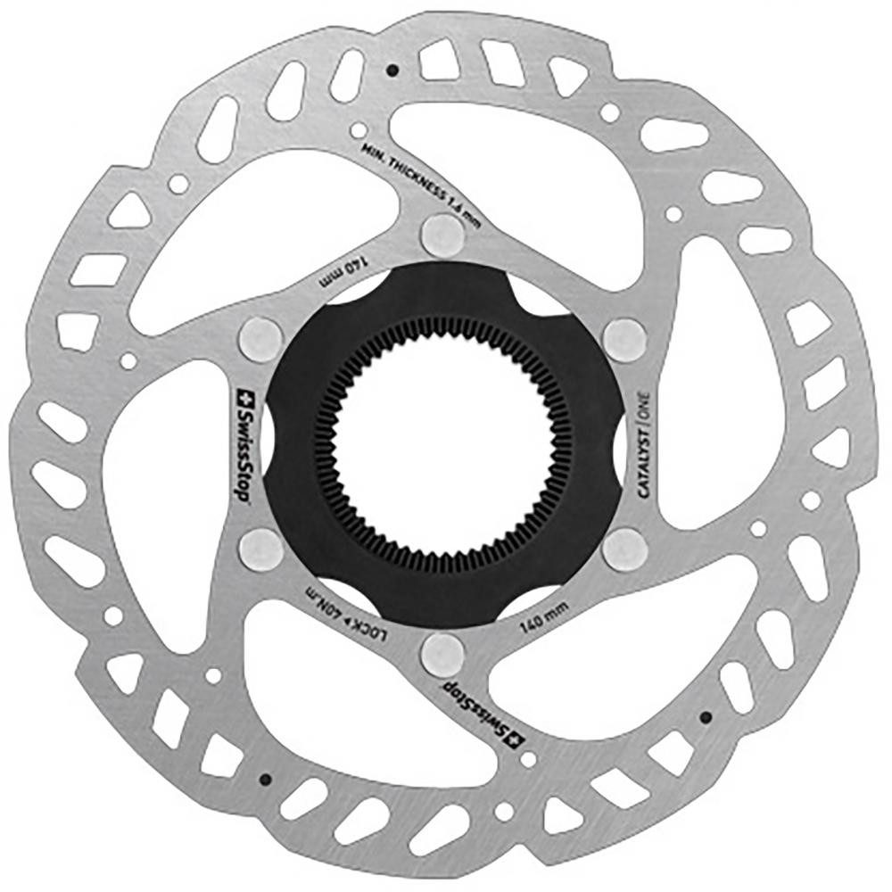 SwissStop Bremsscheibe SwissStop Catalyst One Centerlock Bremsscheibe 95 - starke Bremsleistu