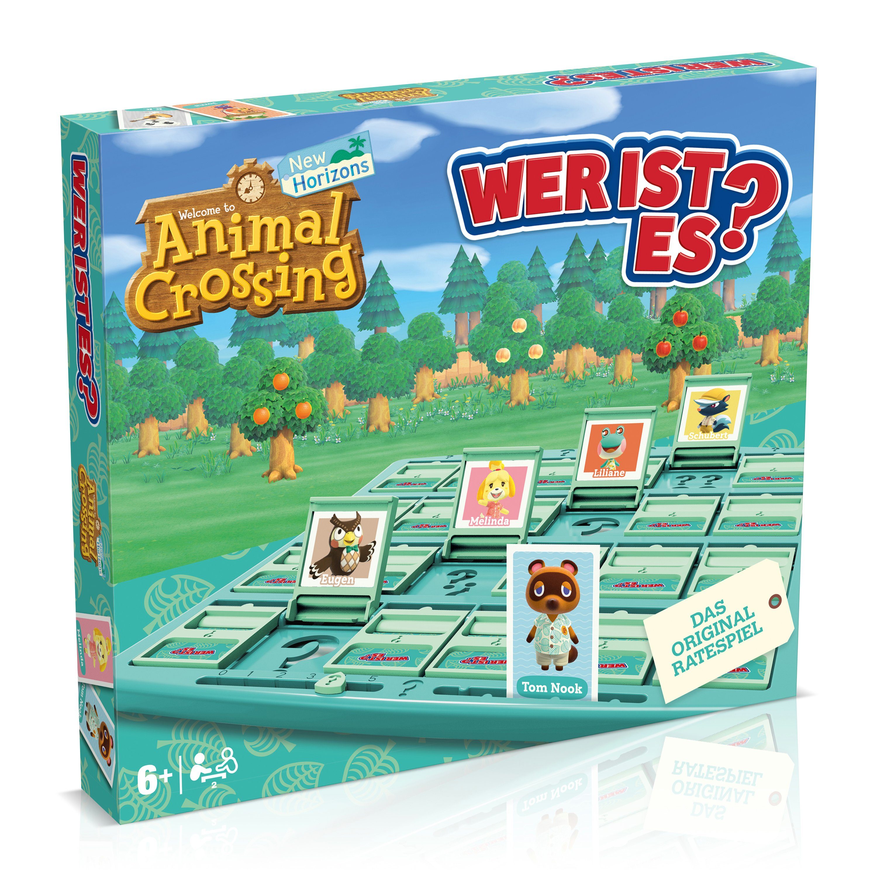 Winning Moves Spiel Wer ist es? - Animal Crossing, Brettspiel
