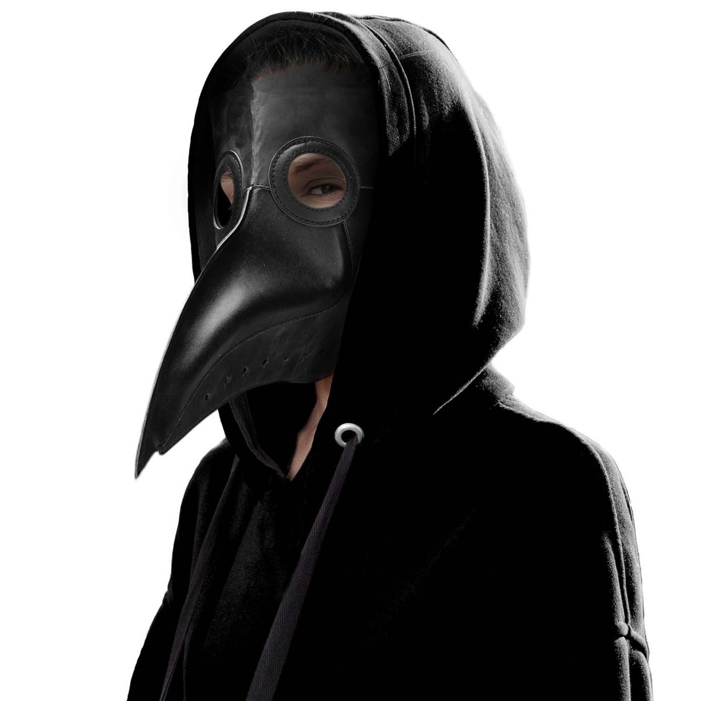 Goods+Gadgets Kostüm Pest-Doktor Schnabel Rabenmaske, Cosplay Steampunk Seu günstig online kaufen