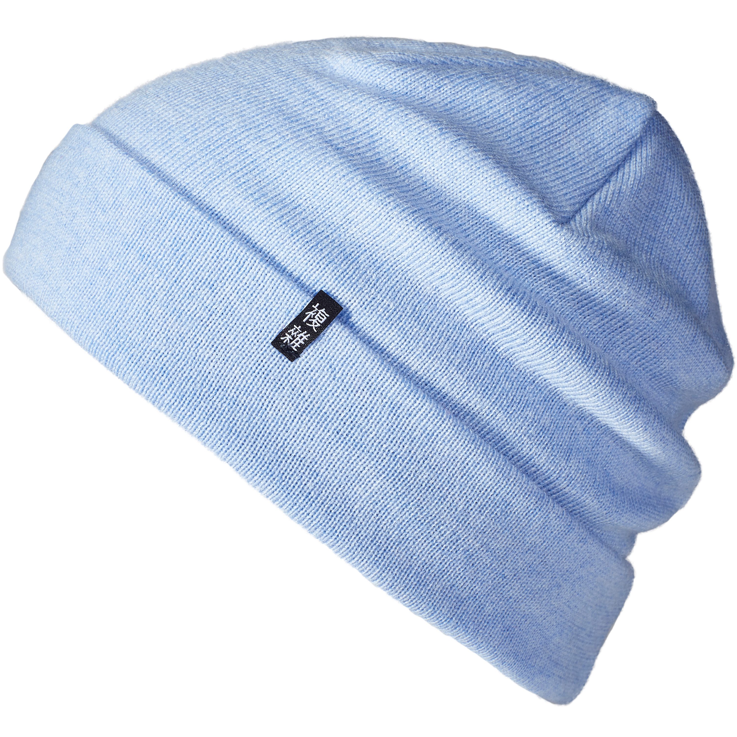 Enter the Complex Beanie Mütze, Damen und Herren 100% Merino Wolle, 2-Lagig gestrickt