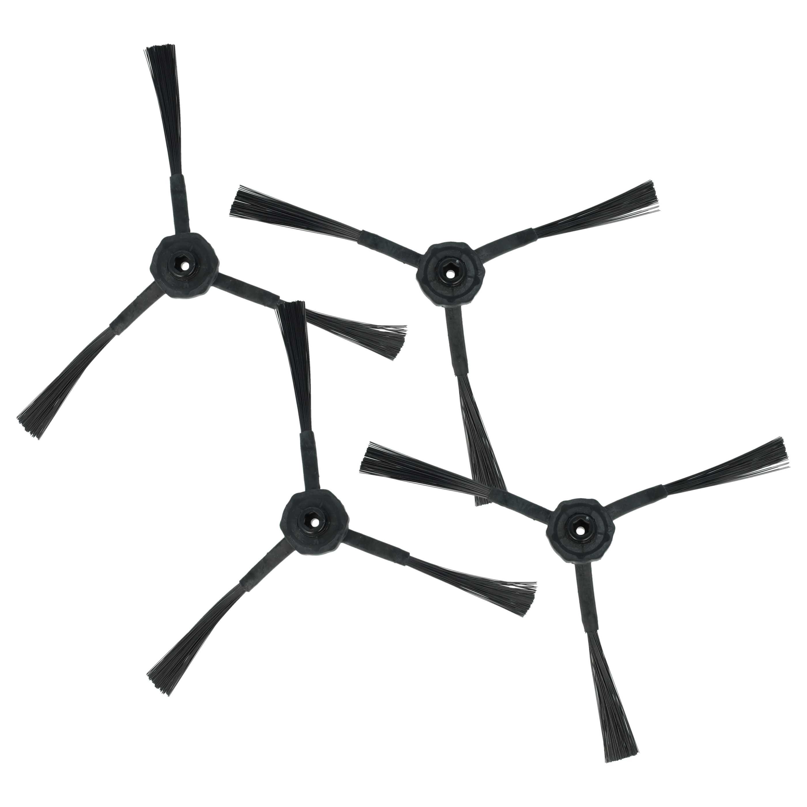 vhbw Bürste passend für iLife Chuwi V5Pro, V5, V5S Staubsauger, Zubehör für iLife, (4-tlg)