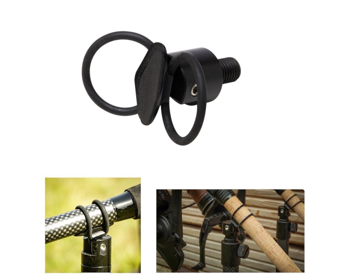 Prologic Rutenhalter Clinch Pivoting Snag Butt Grip Rutenauflage Bankstick Pod, (1-tlg., In mehreren Achsen schwenkbar)