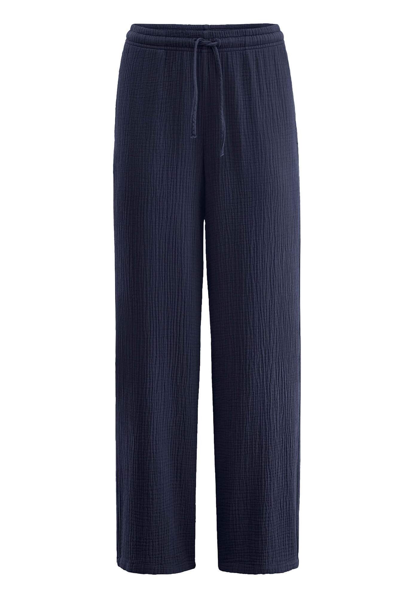 Hessnatur Schlafhose PURE COMFORT aus reiner Bio-Baumwolle (1-tlg)