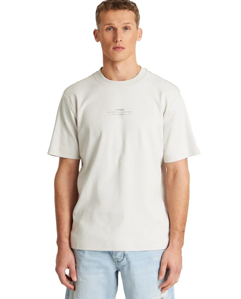 CHASIN' T-Shirt Dot Tee, weiß