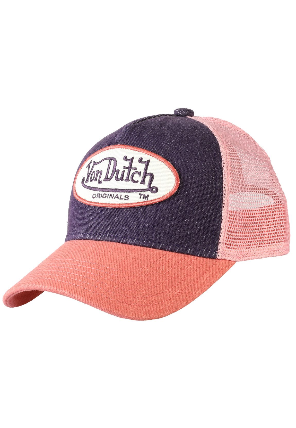 Von Dutch Trucker Cap Von Dutch Trucker Cap BOSTON Purple Pink Lila Rosa günstig online kaufen