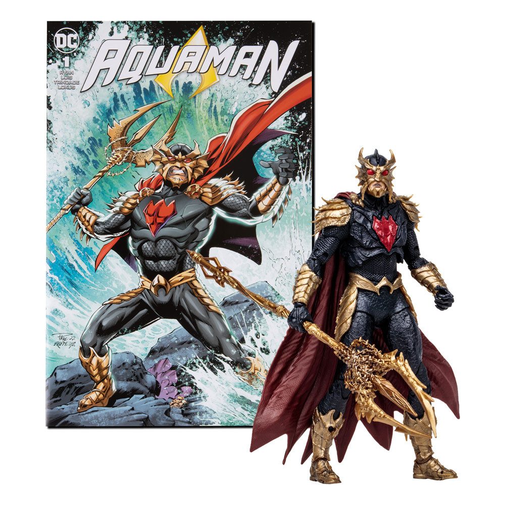 McFarlane Toys Actionfigur DC Direct Page Punchers & Comic Ocean Master (Aquaman) 18 cm
