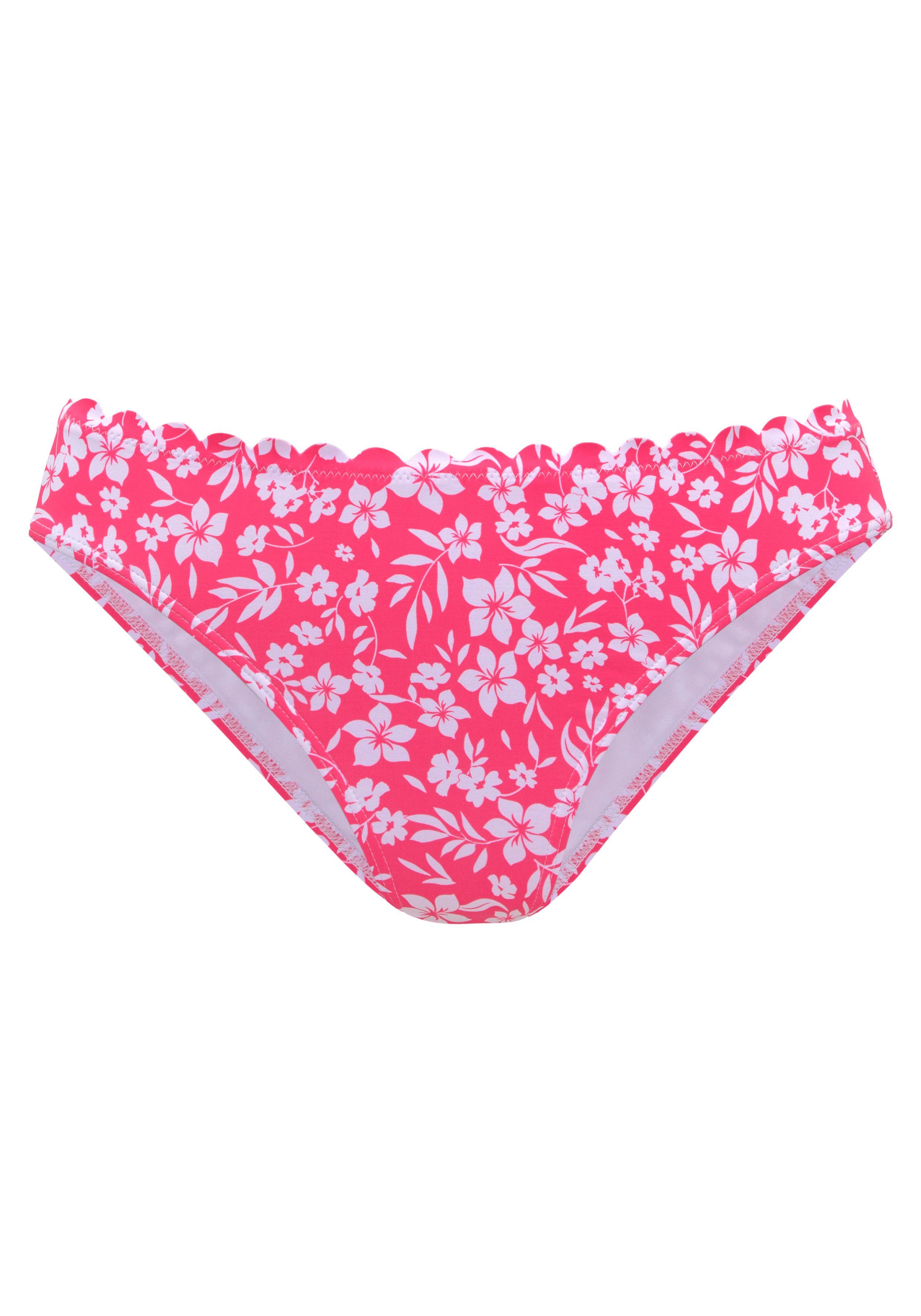 Vivance Bikini-Hose Leni mit gelaserter Wellenkante günstig online kaufen
