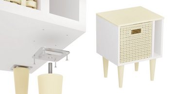 Prima-Online Möbelfuß Möbelfüße Füße für Schrank Sofa Tisch Beine aus Holz Gerade Konisch