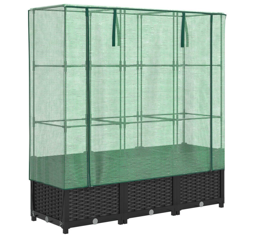 vidaXL Hochbeet, Hochbeet mit Gewächsha... vidaXL Hochbeet, Hochbeet mit Gewächsha...