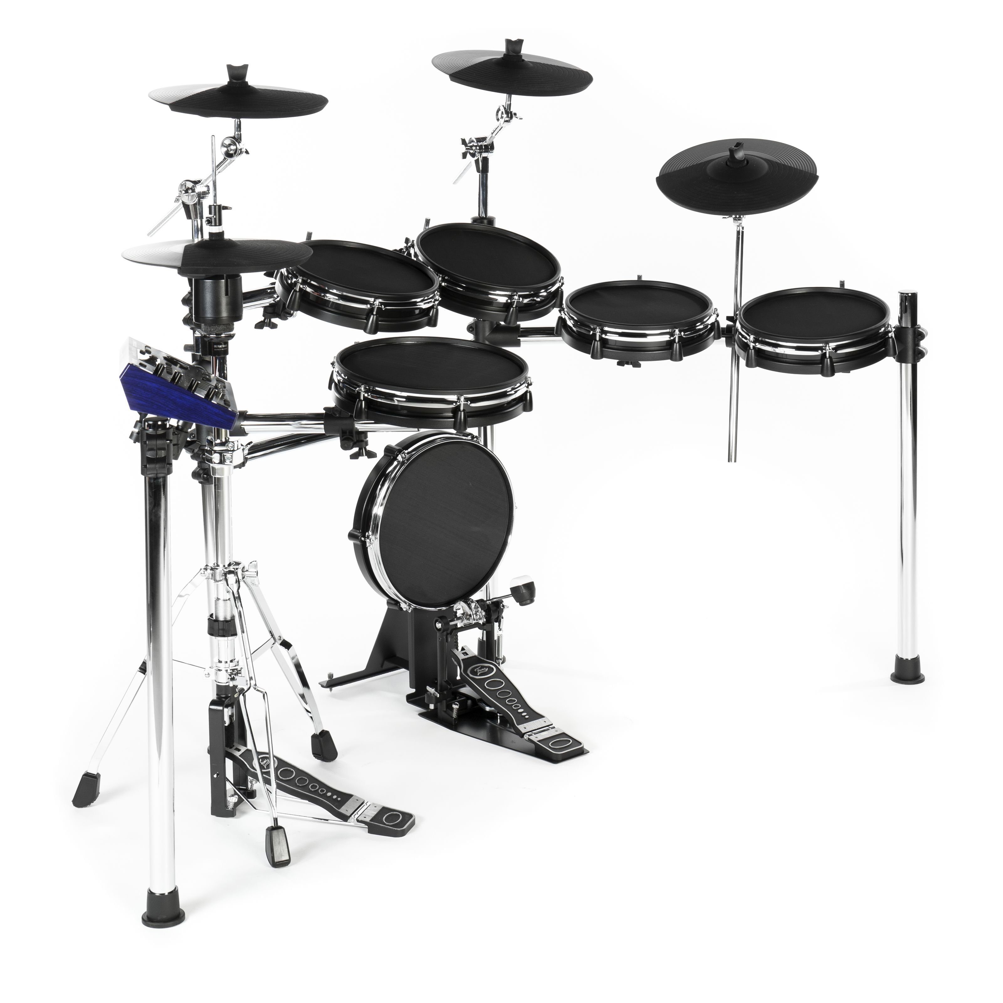 FAME E-Drum, DD-ONE XT SP E-Drum Set, Elektronisches Schlagzeug-Set mit 193  Simon