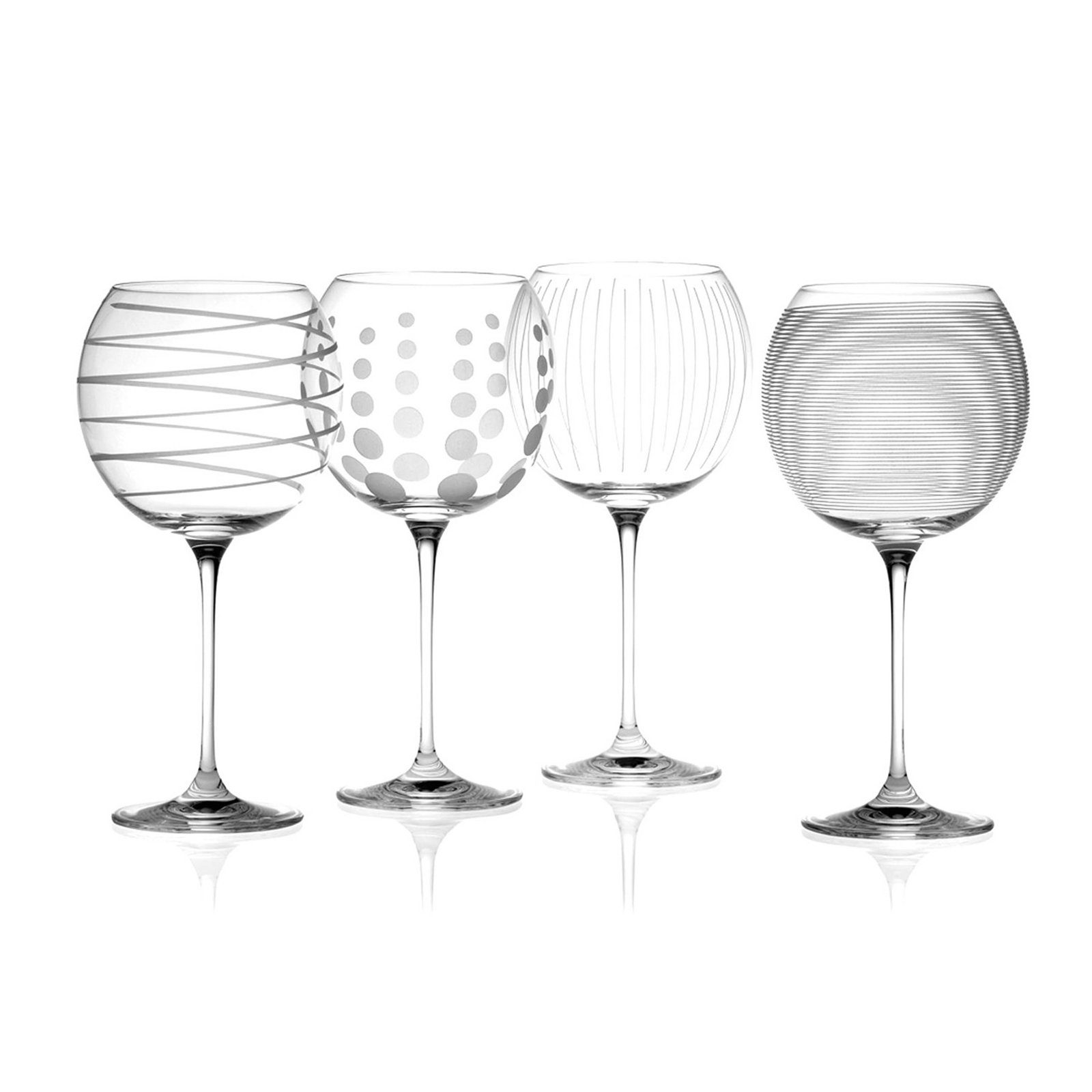 Neuetischkultur Rotweinglas Ballongläser Set 4tlg, 750 ml Mikasa Cheers, Glas