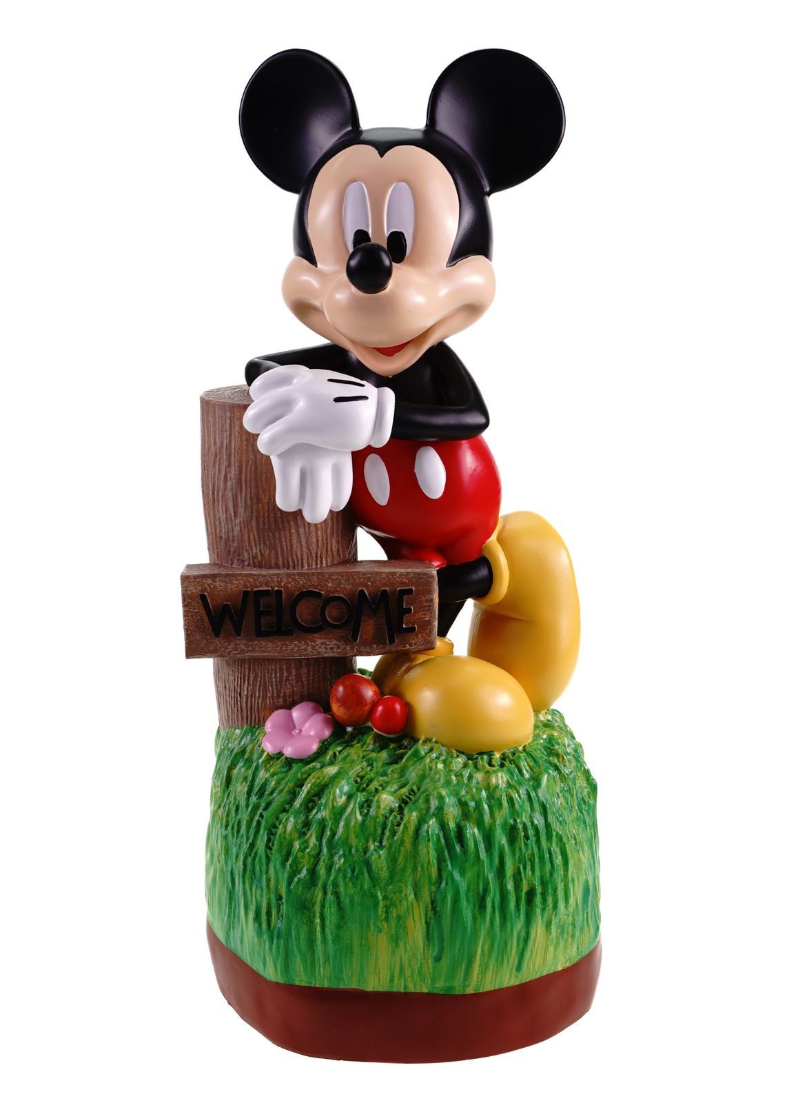 Disney Gartenfigur Mickey Maus Welcome Gartenfigur günstig online kaufen