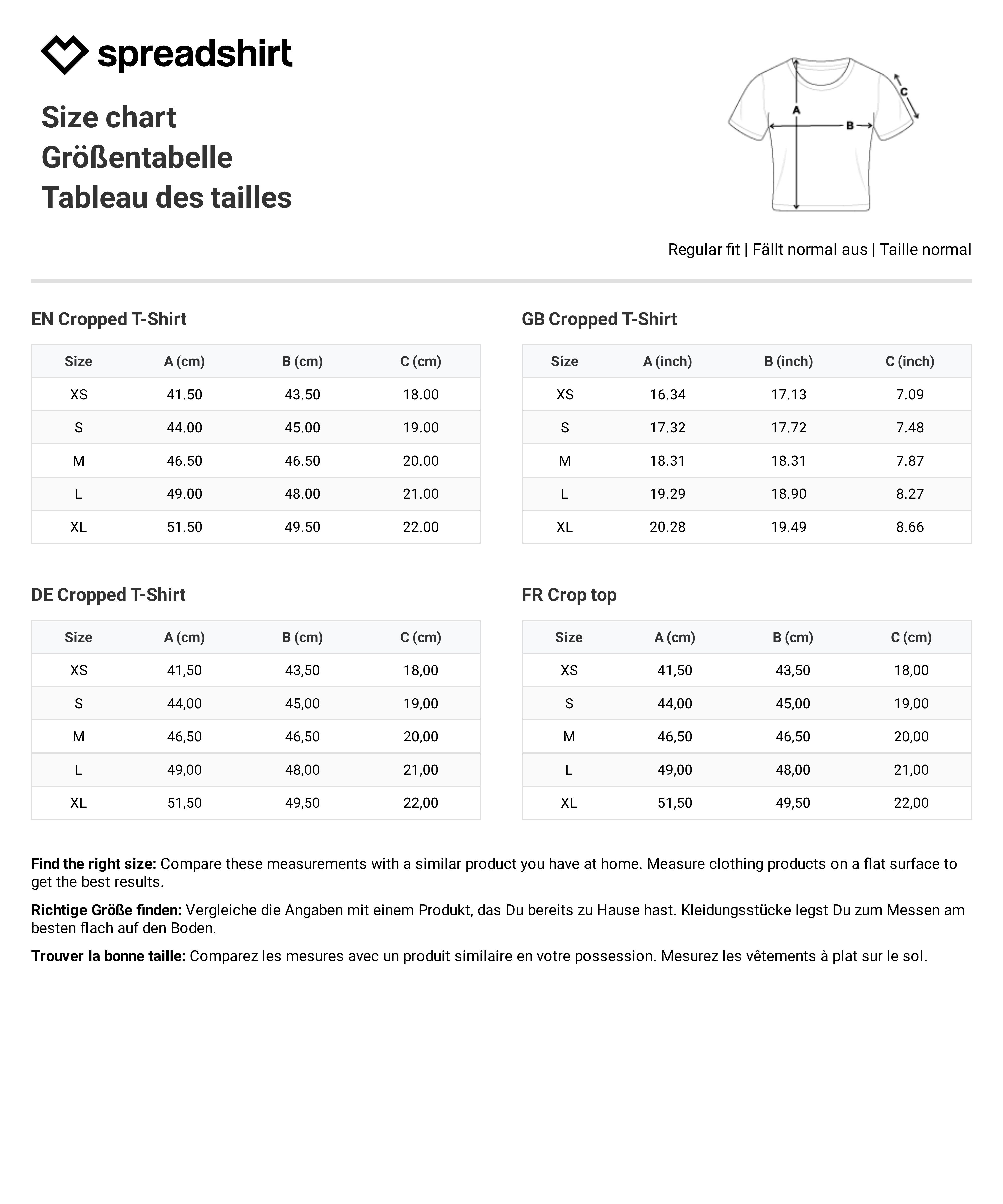 Spreadshirt T-Shirt Barbie Buntes Logo Crop Top (1-tlg)