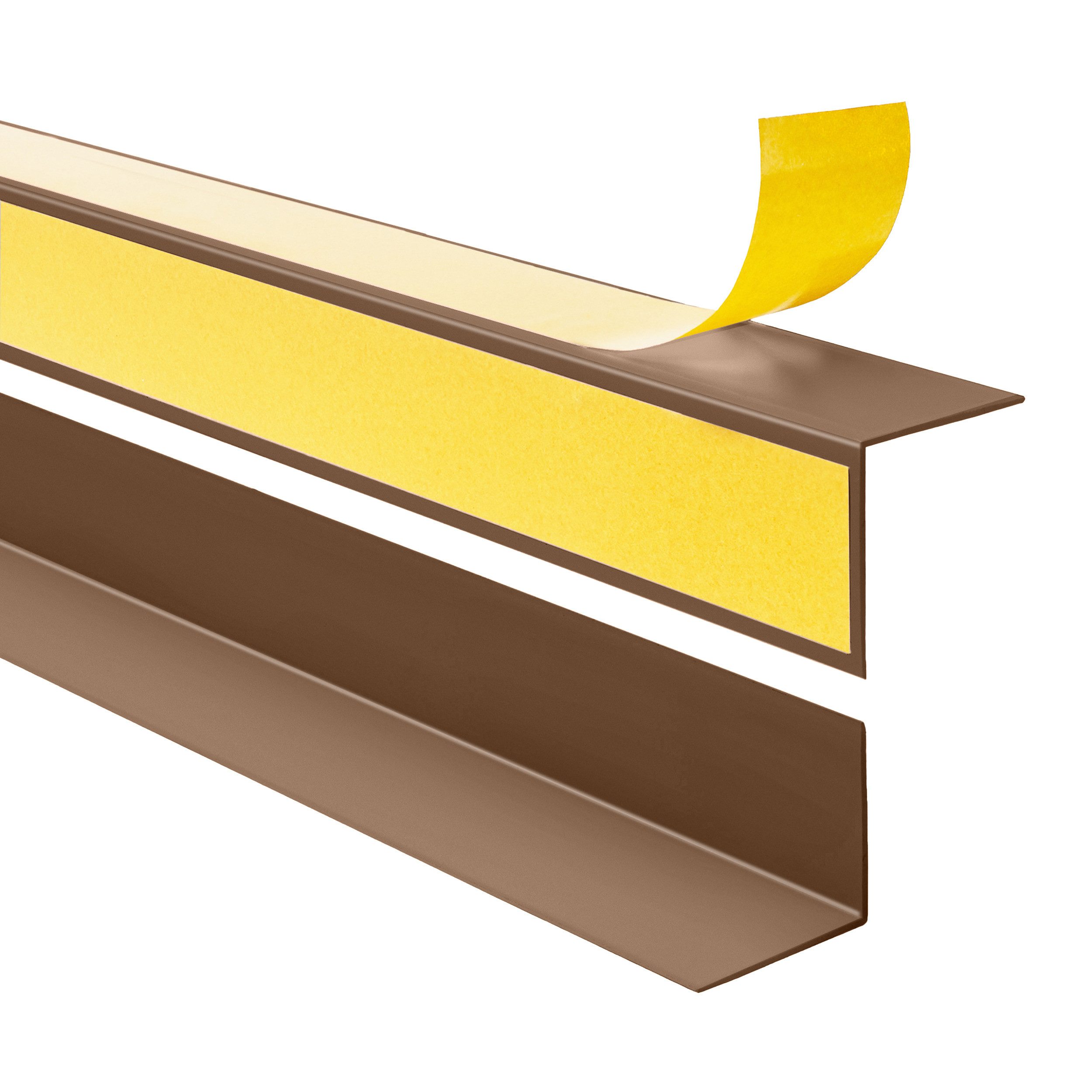 Quest Winkelprofil Kantenschutzprofil selbstklebend 15 x 15 mm, für Innenecken (1-St), selbstklebend, 15 x 15 mm, 100 cm