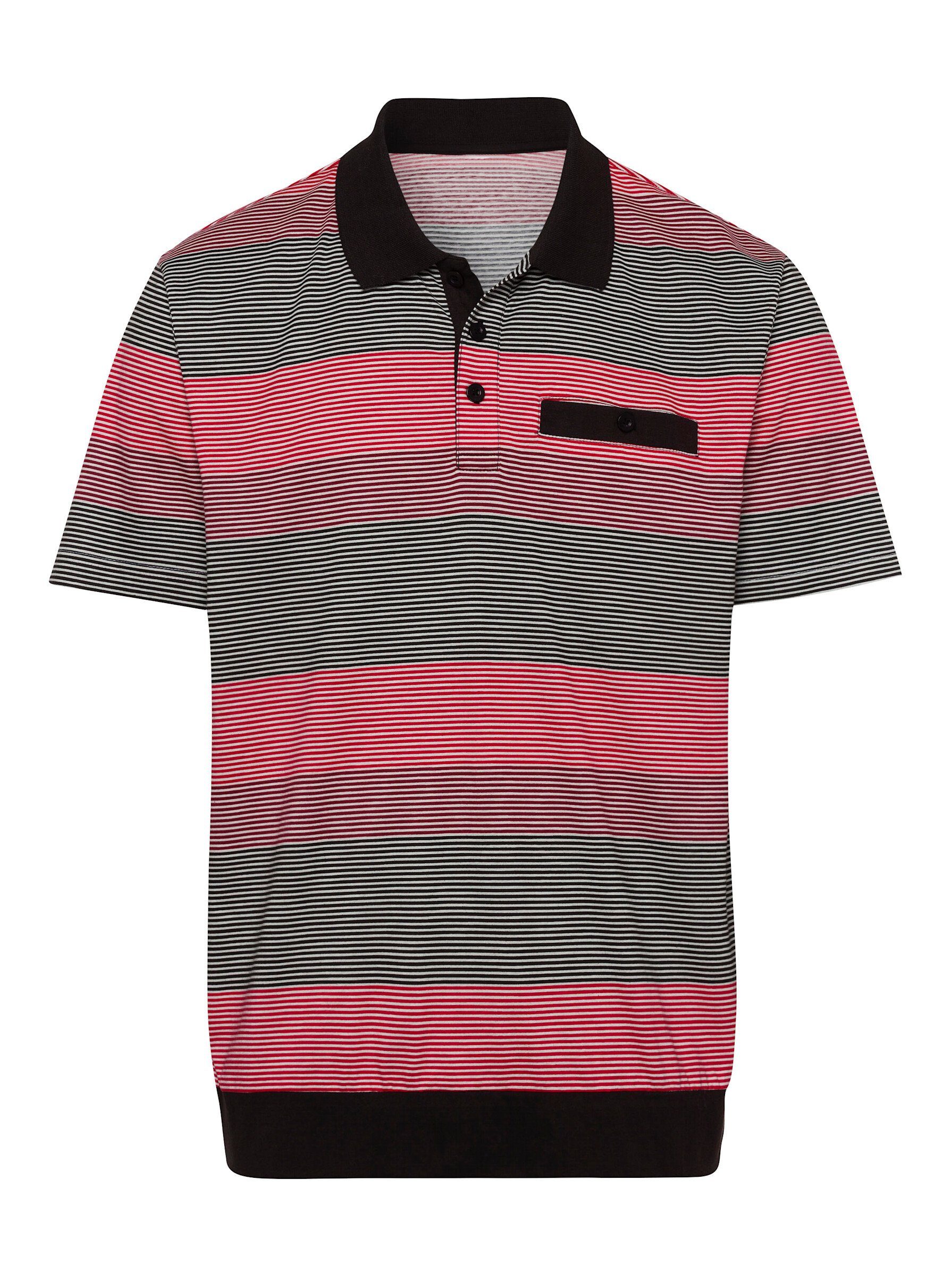 Sieh an! T-Shirt Poloshirt Kurzarm günstig online kaufen