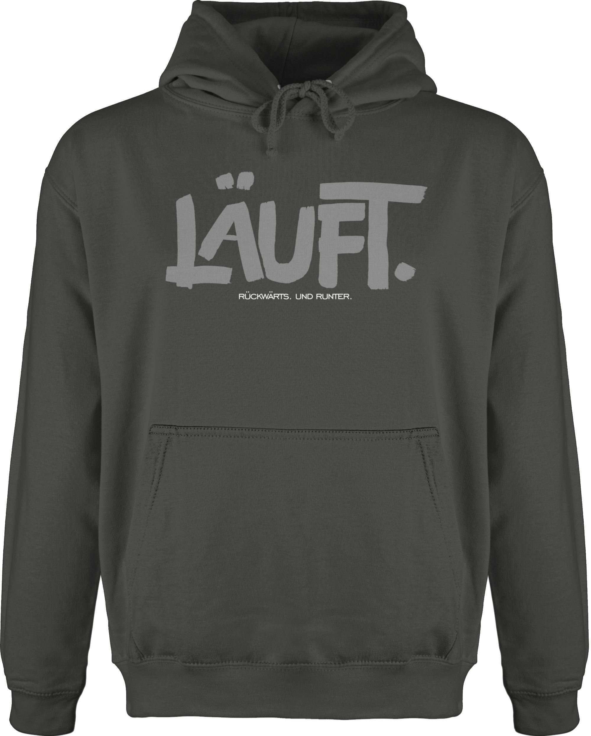 Shirtracer Hoodie »Läuft. Sprüche Statement mit Spruch Männer