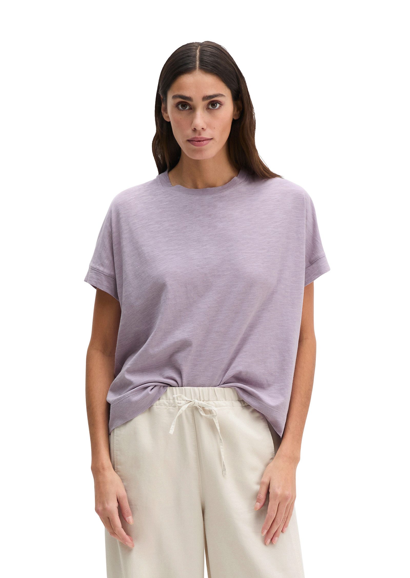 Marc O'Polo T-Shirt mit angeschnittenen Ärmeln