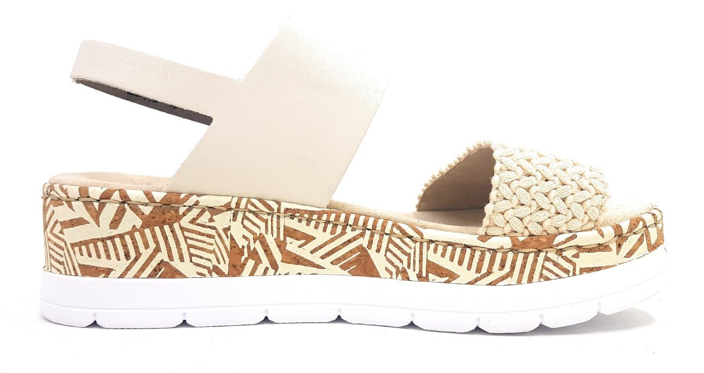 Rieker Sandalette Plateausandale günstig online kaufen