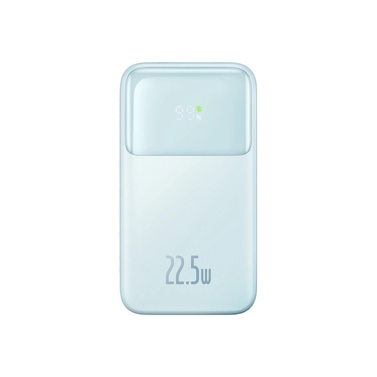 Powerbank mit Display 10000 mAh 22,5 W + USB-A – USB-C-Kabel 0,3 m Powerbank