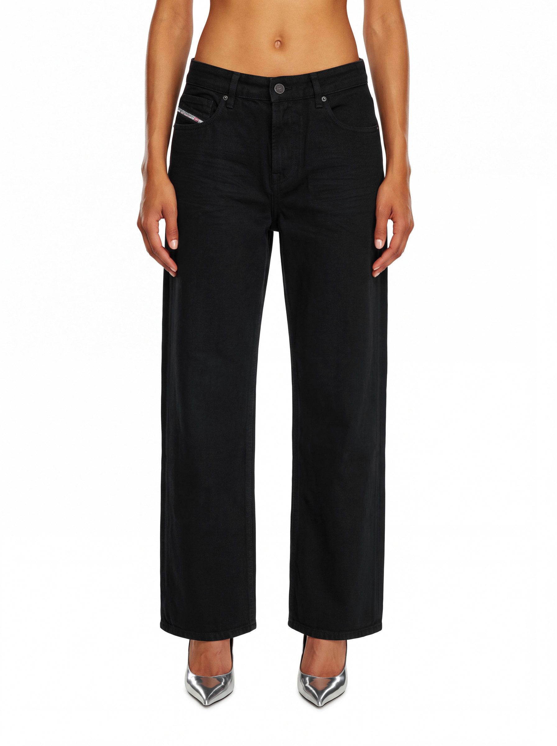 Diesel Loose-fit-Jeans Straight Leg - 1999 D-REGGY Mittlere Leibhöhe, weite Beinform