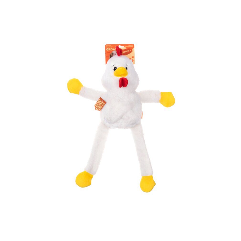 THE GROW Tierquietschie Growl Pulldozers Chuck das Huhn