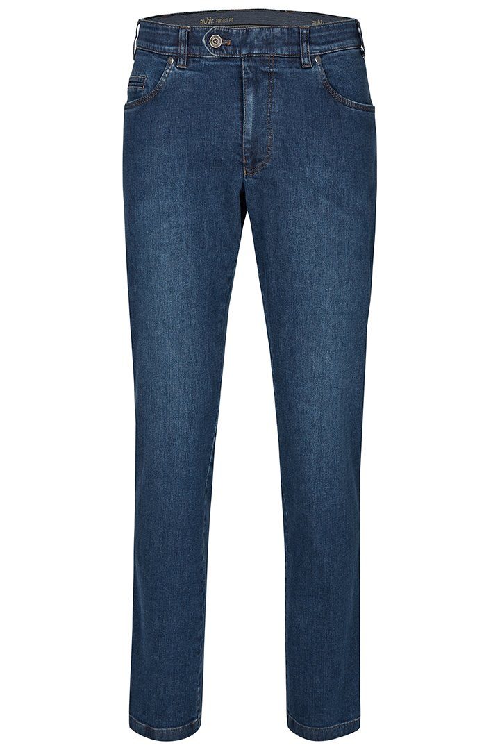 aubi: Bequeme Jeans aubi Perfect (45) stone Baumwolle High Flex soft aus Jeans Modell used 577 Stretch Hose Fit Herren