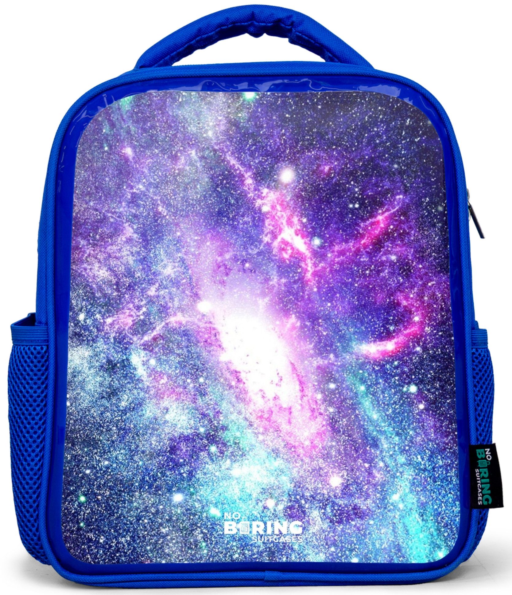 Rucksack Blau - Bunte Galaxie
