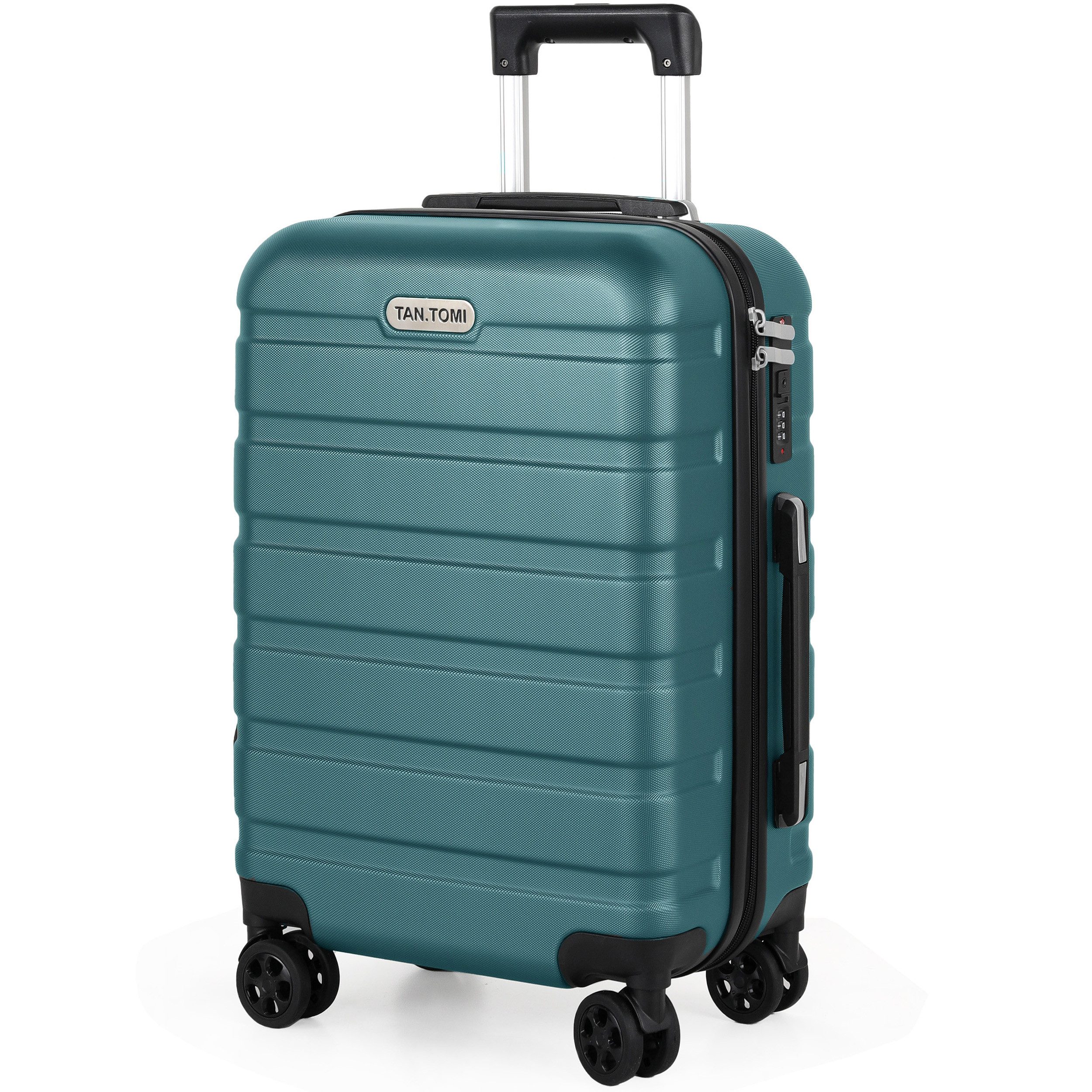 TAN.TOMI Handgepäckkoffer Koffer Hartschale Leicht Reisekoffer ABS Geräumig günstig online kaufen